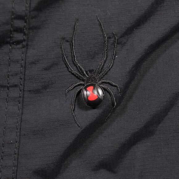 Spyder Ski Jacket Mens M Black Entrant GII Insulated Hooded Reflective Vintage - Picture 7 of 15